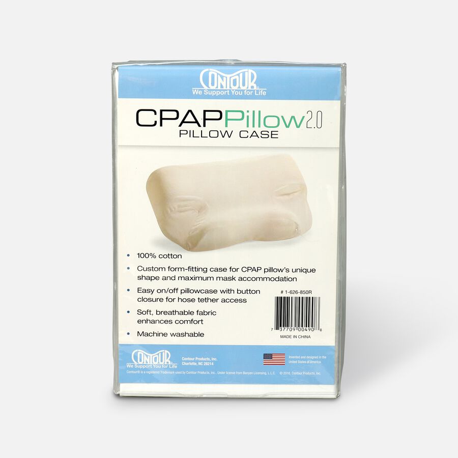 CPAP 2.0 Standard Pillowcase, White, , large image number 1