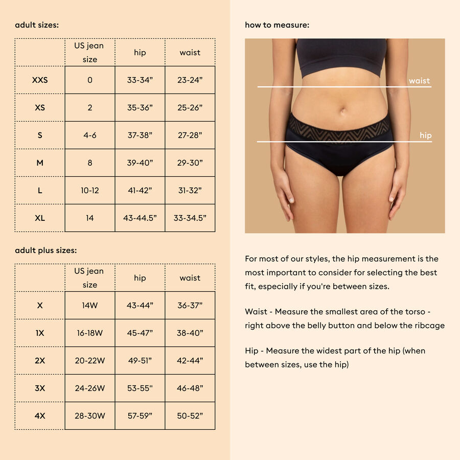 Thinx Air Bikini, Black (Moderate Absorbency), , large image number 3