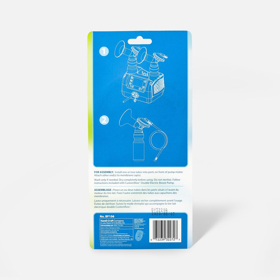 Dr. Brown's Tubing for Customflow Double Electric Breast Pump, , large image number 2