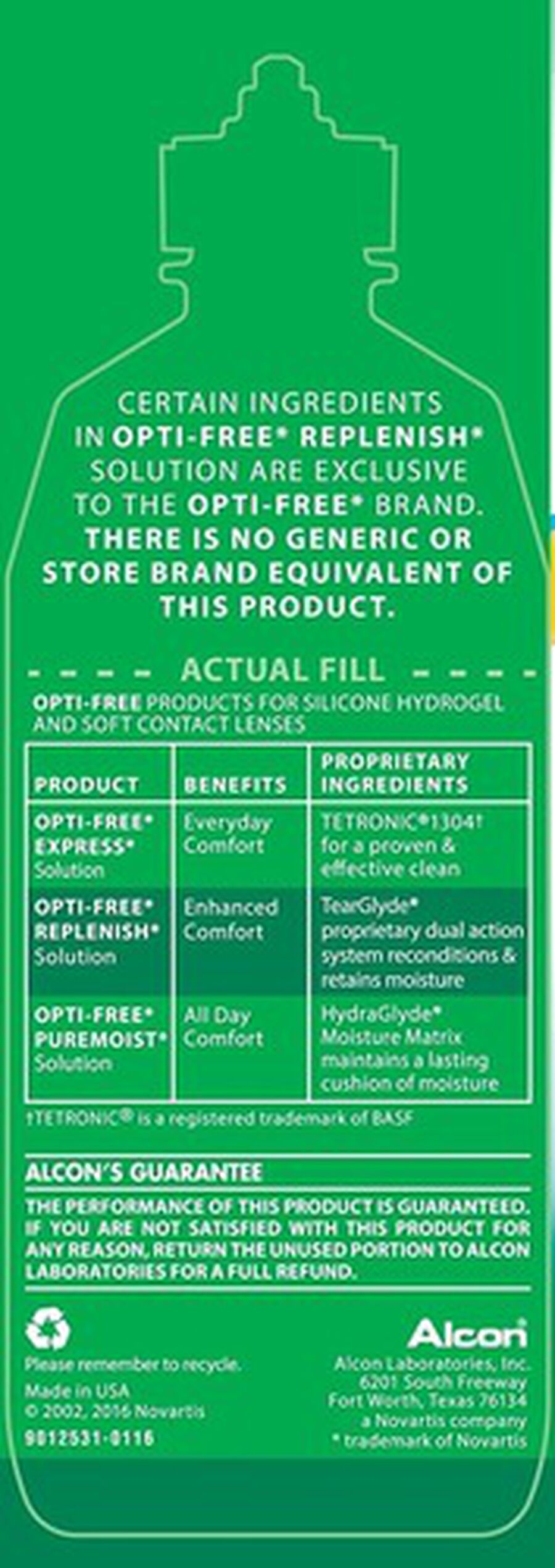 Opti-Free RepleniSH Multi-Purpose Disinfection Solution, 10 oz., 2-Pack, , large image number 4