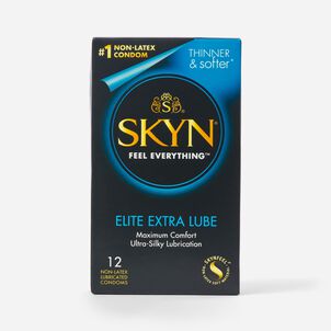 SKYN Elite Extra Lubricated Non-Latex Condom, 12 ct.