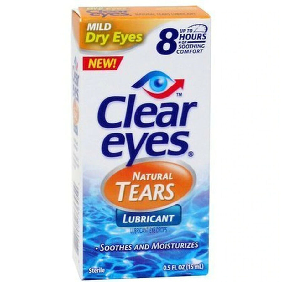 Clear Eyes Natural Tears, .5 oz., , large image number 0