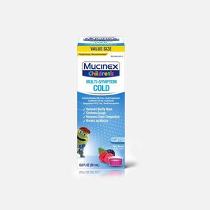 Mucinex Children's Multi-Symptom Liquid Cold, Very Berry, 4 oz.