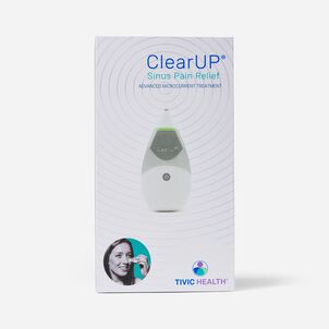 Tivic Health - ClearUP - Sinus Headache and Decongestant Treatment - Relief of Sinus Pain & Congestion from Allergies, Cold and Flu