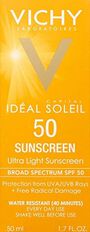 Vichy Idéal Capital Soleil SPF 50 Ultra-Light Face Sunscreen with Antioxidants and Vitamin E, 1.7 fl oz., , large image number 4
