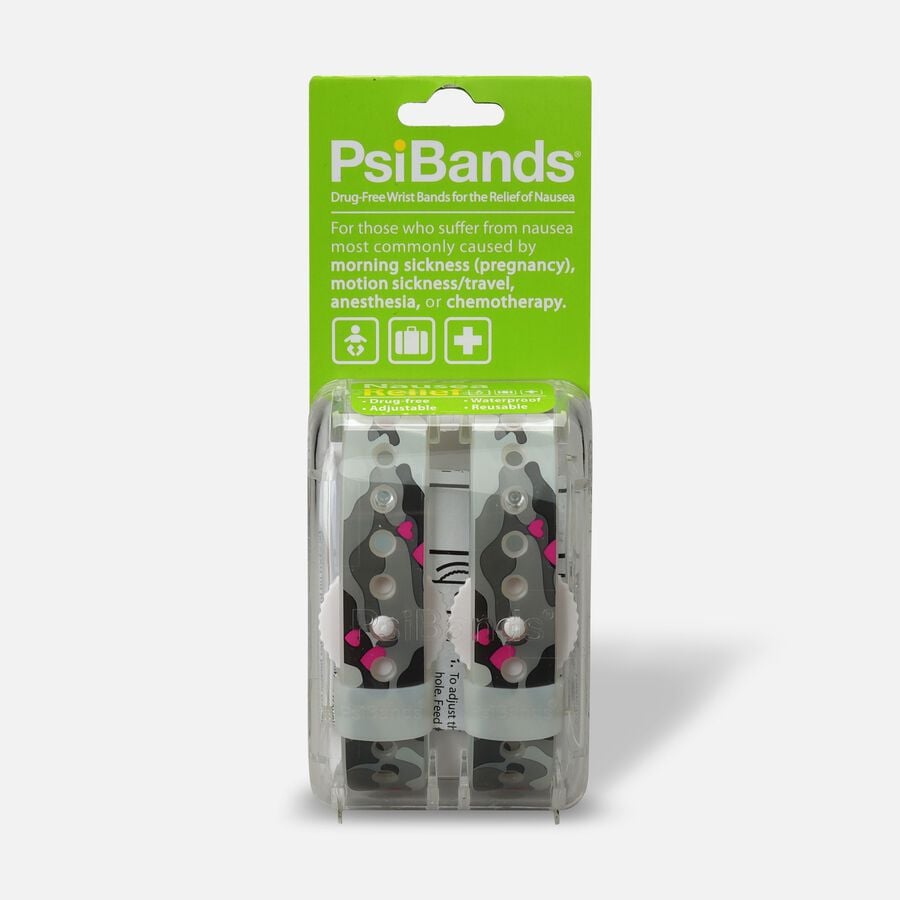 Psi Bands Nausea Relief Wrist Bands - Heart Land, , large image number 0