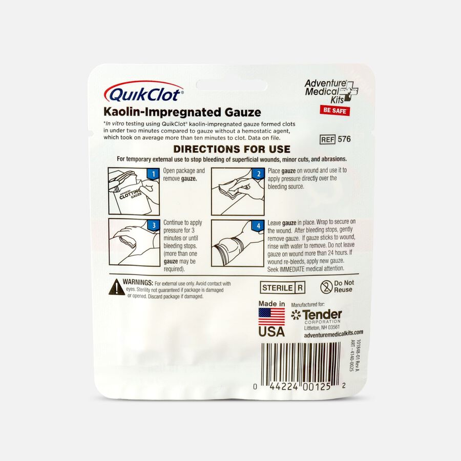 QuikClot Gauze 3" x 2', , large image number 1