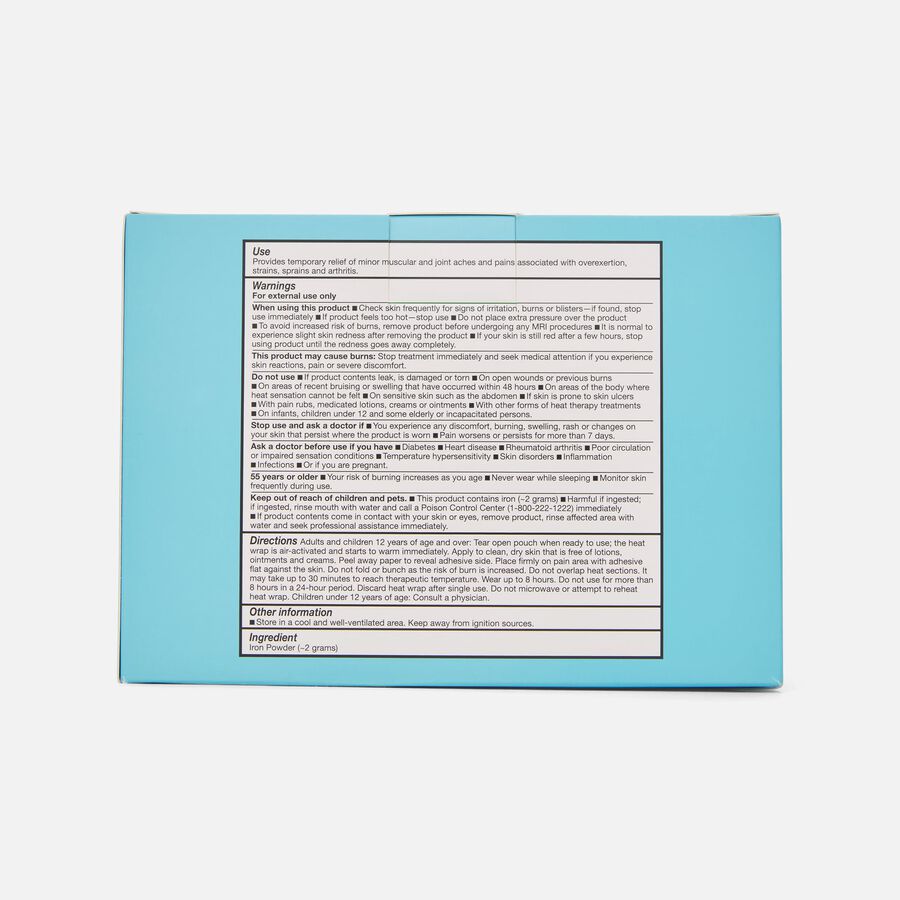 Caring Mill™ Air-Activated Neck Heat Wrap, 10 ct., , large image number 3