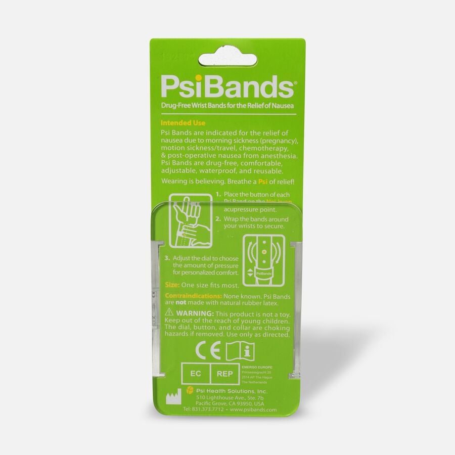 Psi Bands Nausea Relief Wrist Bands - Cherry Blossom, Cherry Blossom, large image number 1
