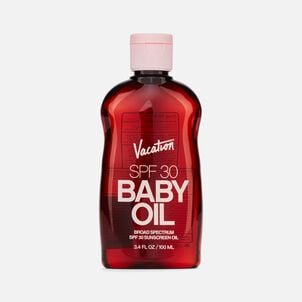 Vacation Baby Oil, SPF 30, 3.4 oz.