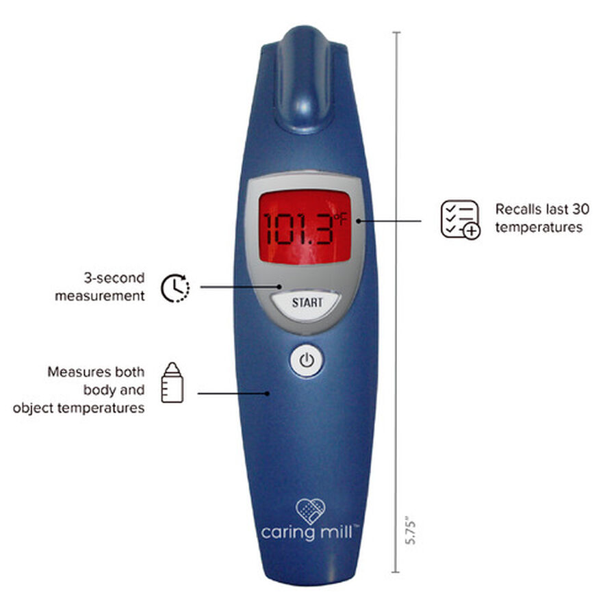 Caring Mill® Non touch Forehead Thermometer, , large image number 5
