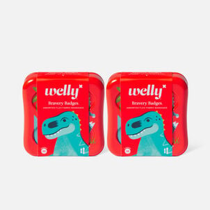 Welly Bravery Badges, Dinosaur, 48 ct. (2-Pack)