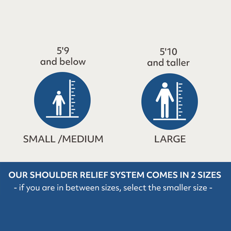MedCline Shoulder Relief Pillow System + Extra Cases, Size Large, , large image number 4