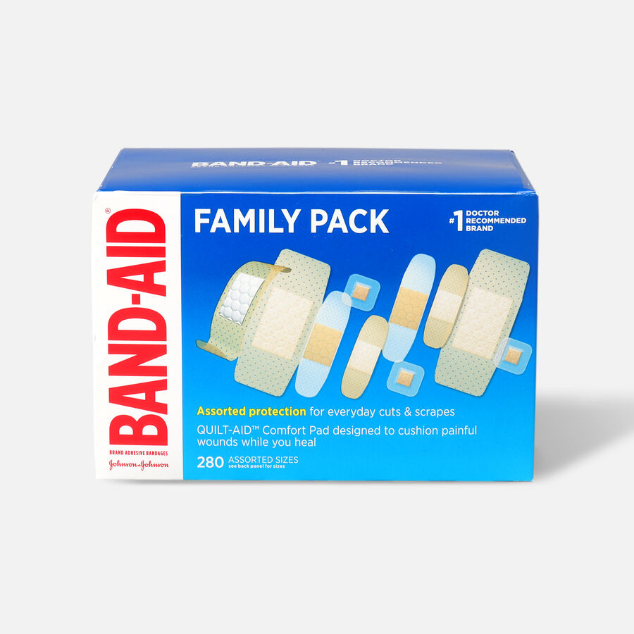 Band-Aid Sheer Variety Pack Assorted, 280 ct., , large image number 0