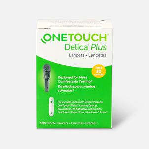 OneTouch Delica Plus Lancet 30g - 100 ct.