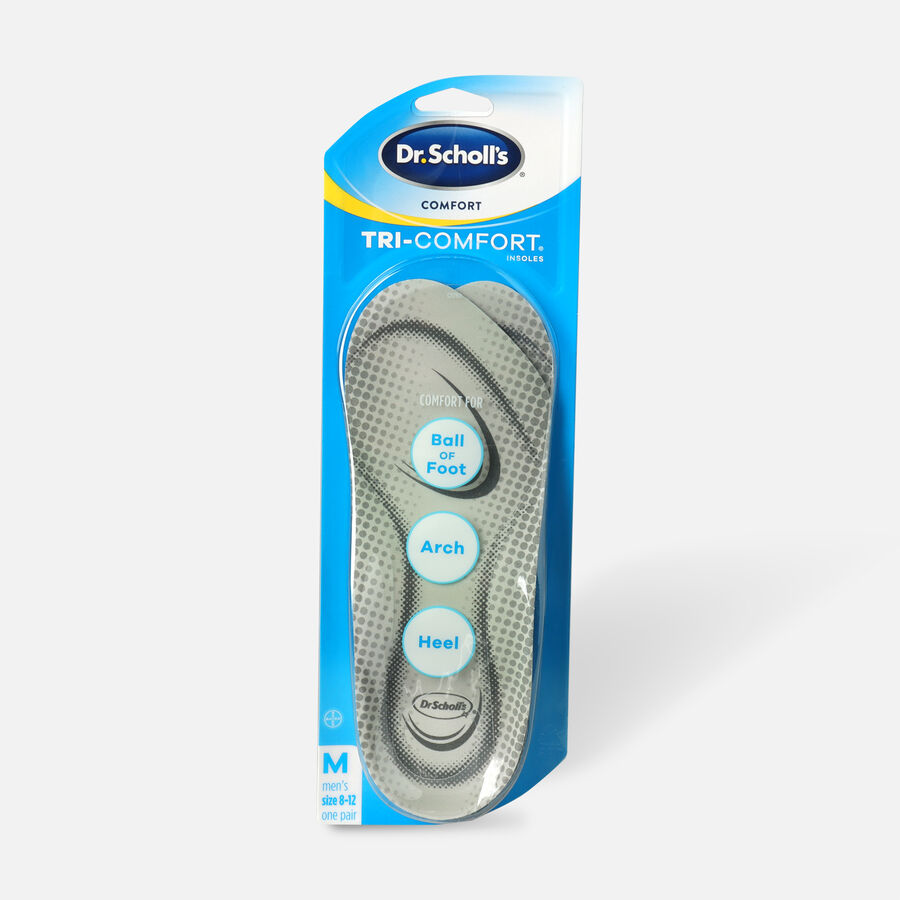 Dr. Scholl's Comfort Tri-Comfort Insoles for Men - Size (8-12), , large image number 0