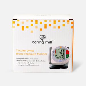 Caring Mill® Circular Wrist Blood Pressure Monitor