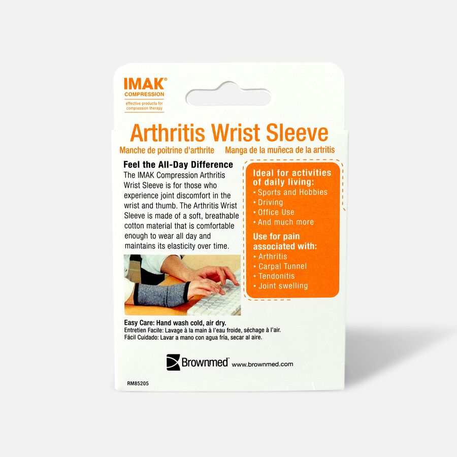 IMAK Compression Arthritis Wrist Sleeve, Large, , large image number 1