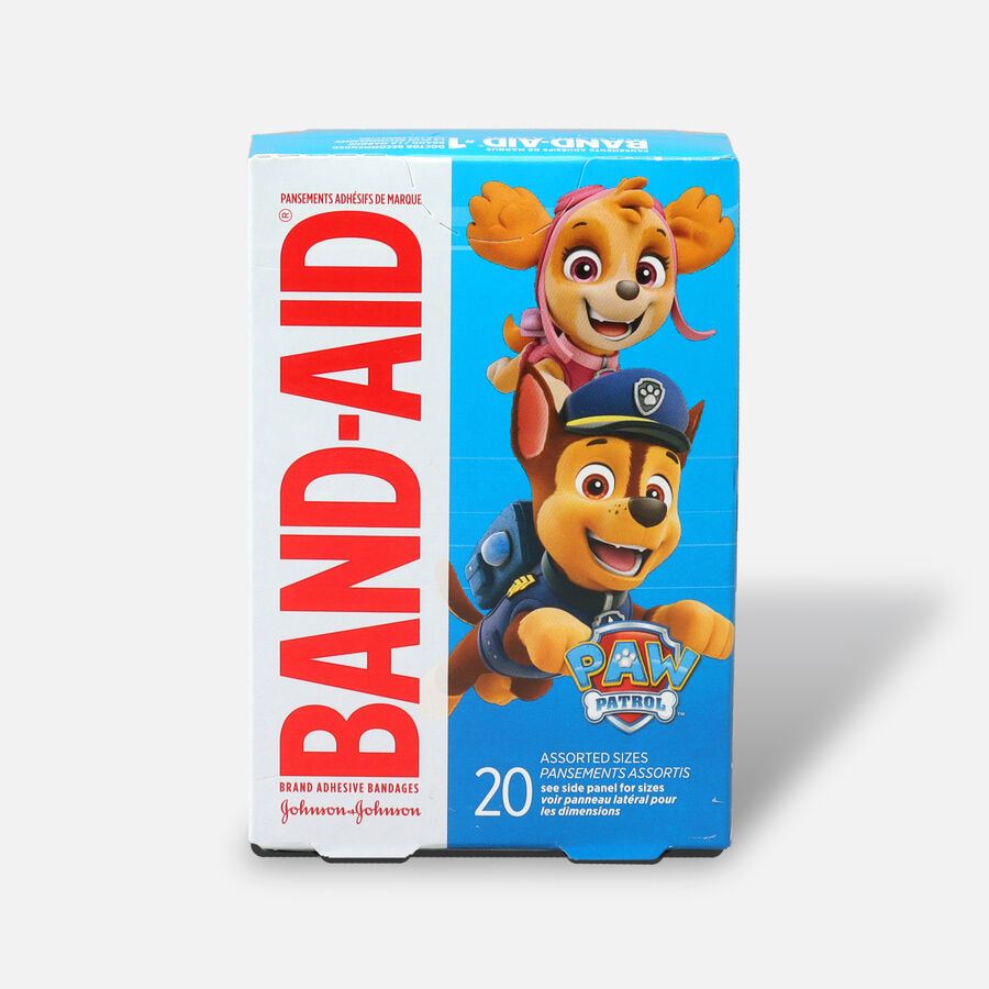 Band-Aid Adhesive Bandages, Nickelodeon Paw Patrol, Assorted Sizes, 20 ct., , large image number 1