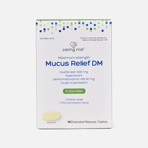 Caring Mill™ Maximum Strength Mucus-DM Extended-Release Tablets,14 ct