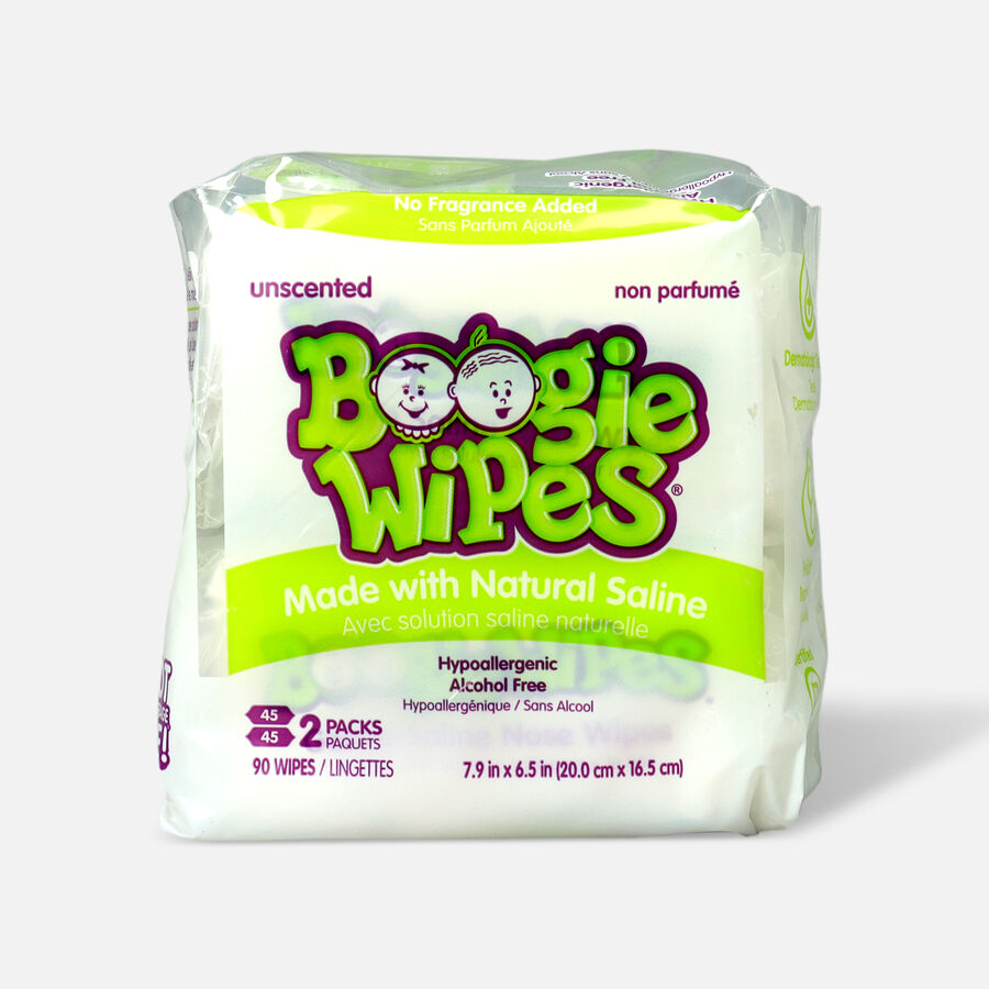 Boogie Wipes Saline Nose Wipes, , large image number 2