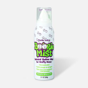 Boogie Mist Unscented Saline Spray, 3.1 oz.