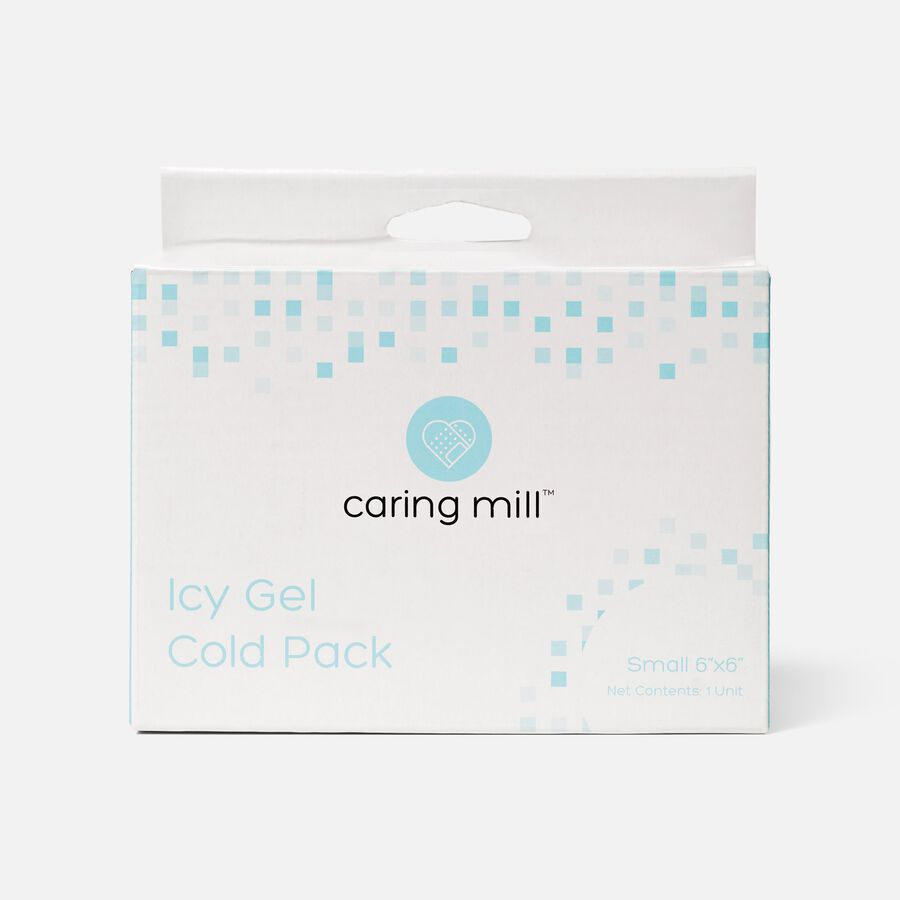 Caring Mill™ Icy Gel Cold Pack - Small 6" x 6", , large image number 0