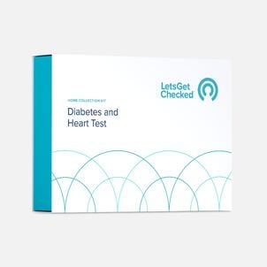 Diabetes & Heart Test by LetsGetChecked | Monitor Cholesterol Levels & Screen for Diabetes and Prediabetes | Including Lipoprotein(a)