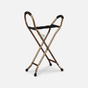 Alex Orthopedic Quad Seat Cane 6" x 14-1/2" Seat