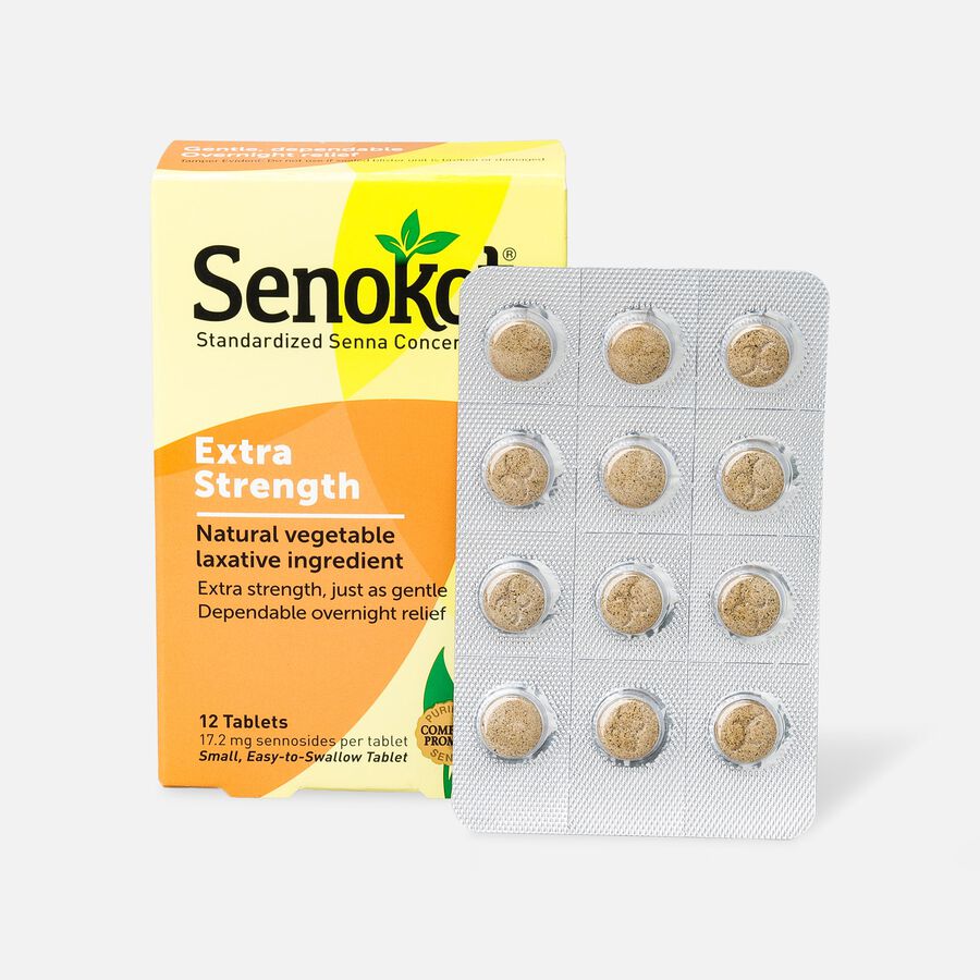 Senokot Extra Strength Laxative Tablets, , large image number 1