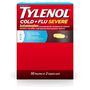 Tylenol Cold + Flu Severe Medicine Caplets, 50 pouches of 2 ct., , large image number 0