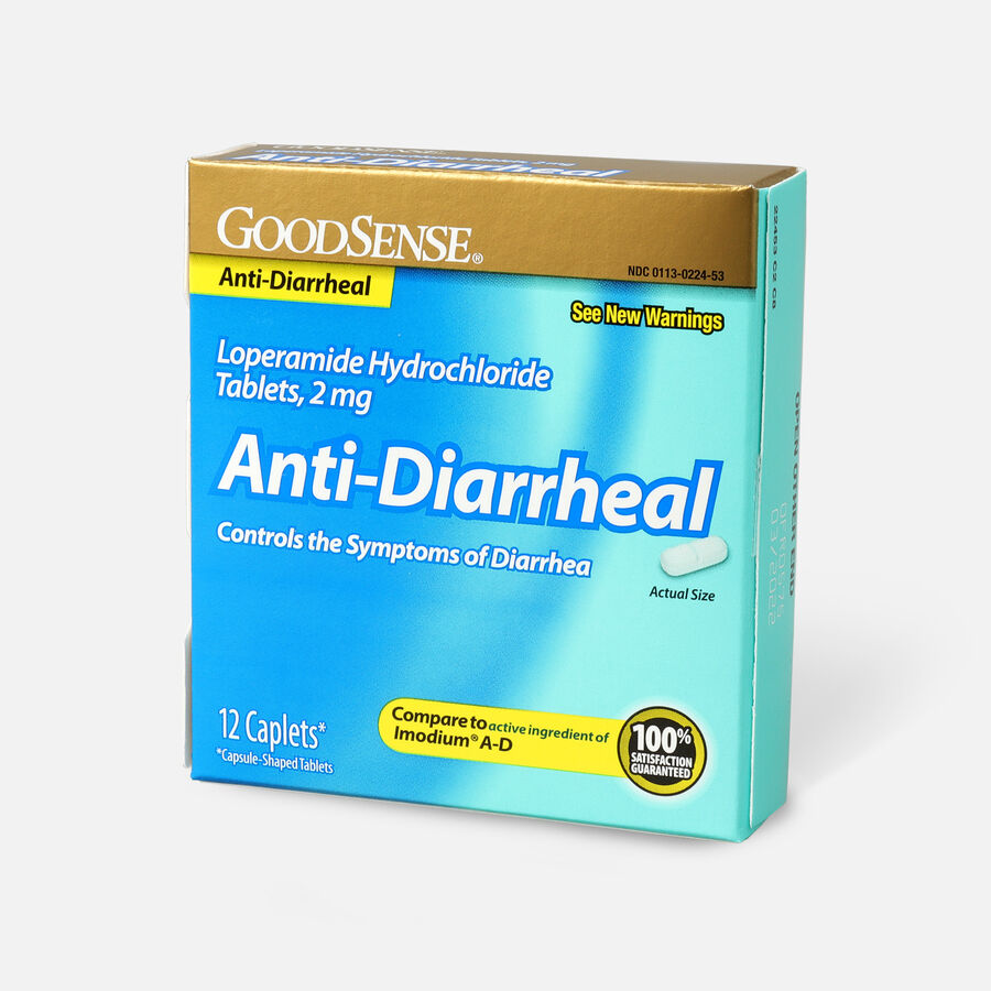 GoodSense® Loperamide HCl 2 mg Anti-Diarrheal Tablets, 12 ct., , large image number 2