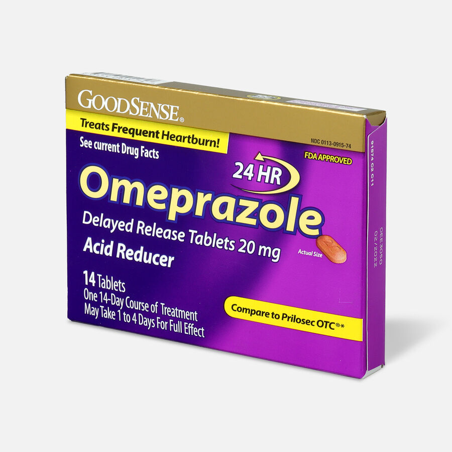 GoodSense® Omeprazole Delayed Release Tablets 20 mg, Acid Reducer, , large image number 2