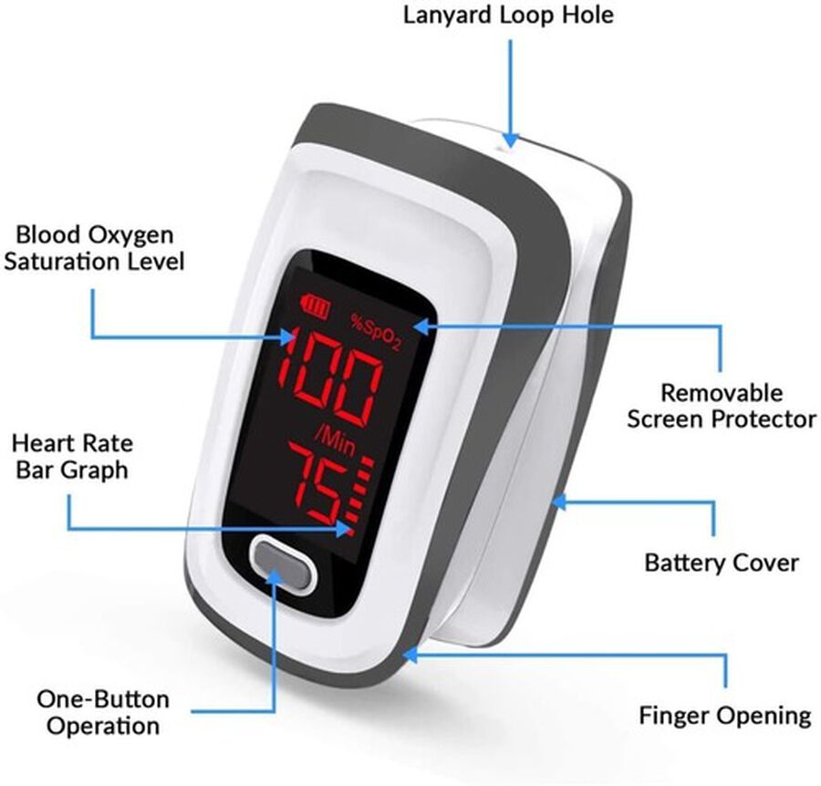 Jumper Medical Fingertip Pulse Oximeter, , large image number 4