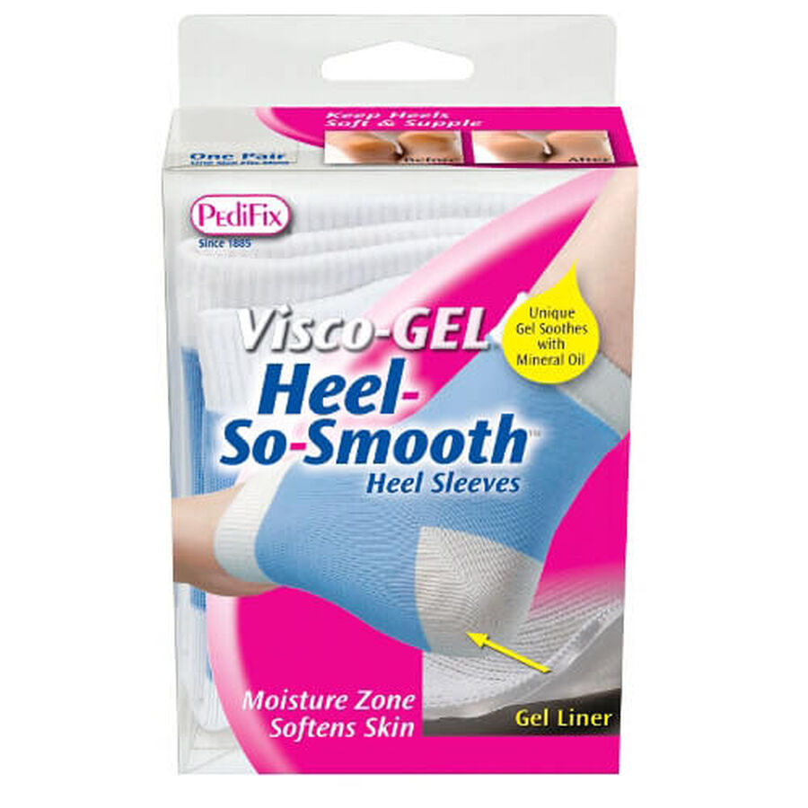 PediFix Visco-Gel Heel Sleeves, , large image number 0