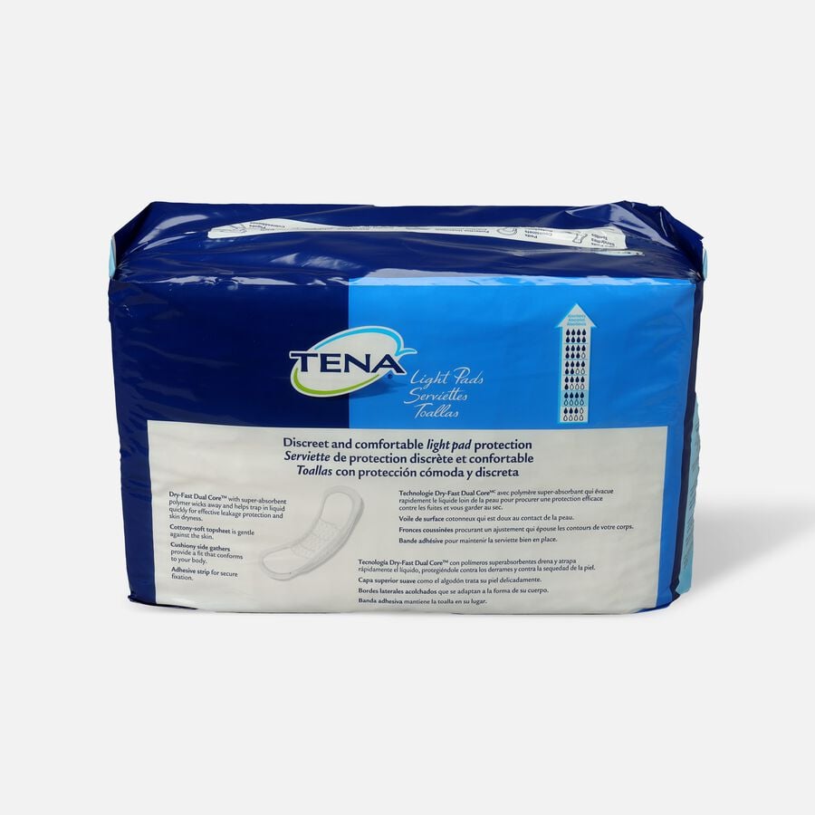 Tena Light Pads, Moderate Absorbency, 60 ct., , large image number 1