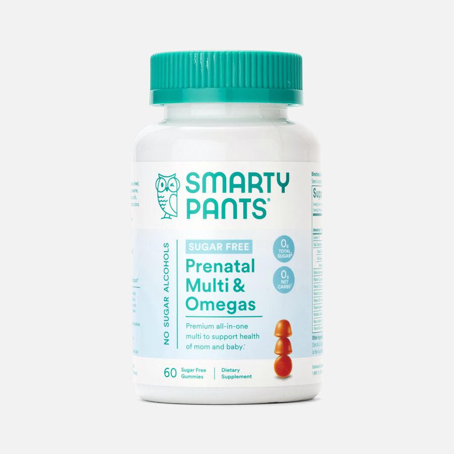 SmartyPants Sugar Free Prenatal Multi & Omegas Gummies, 60 ct., , large image number 0