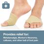 ZenToes Fabric Metatarsal Sleeve with Sole Cushion Gel Pads - 4-Pack, , large image number 4