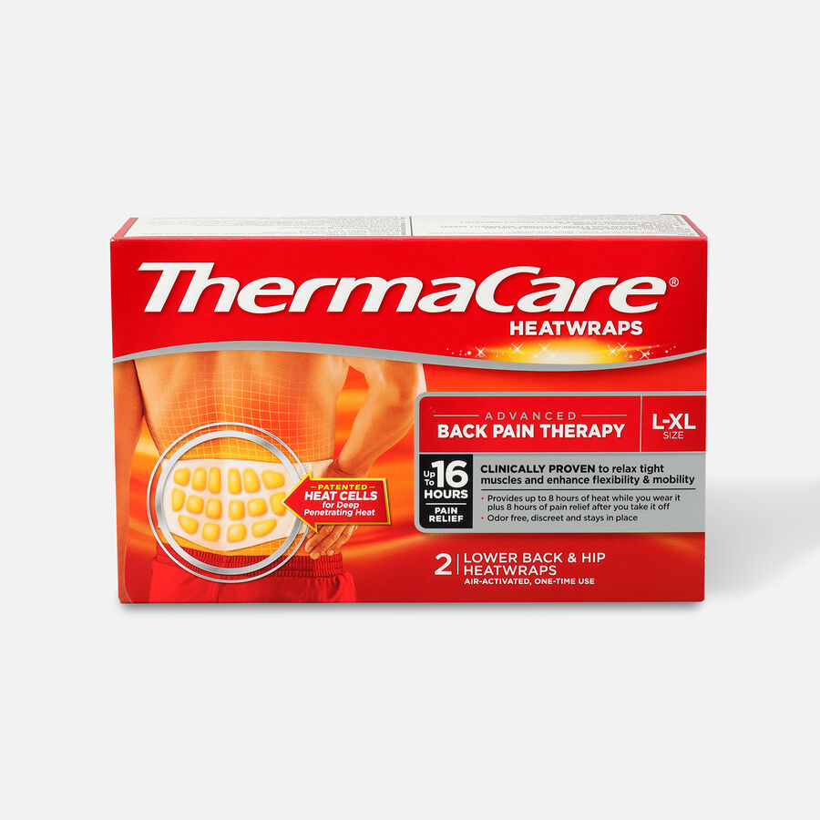 Thermacare Heat Wrap 8HR, Large/X-Large, 2 ct., , large image number 0