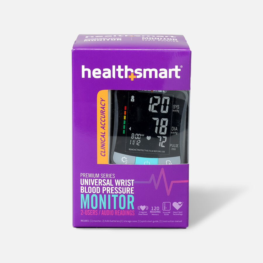 HealthSmart Premium Wrist Digital Blood Pressure Monitor, , large image number 0