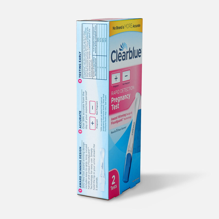 Clearblue Rapid Detection Pregnancy Test - 2 ct., , large image number 1