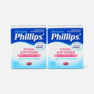 Phillips' Stool Softener Liquid Gels Liquid Gels, 30 ct. (2-Pack)