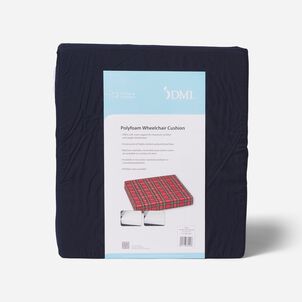 DMI Foam Seat Cushion for Wheelchair or Chair, Blue
