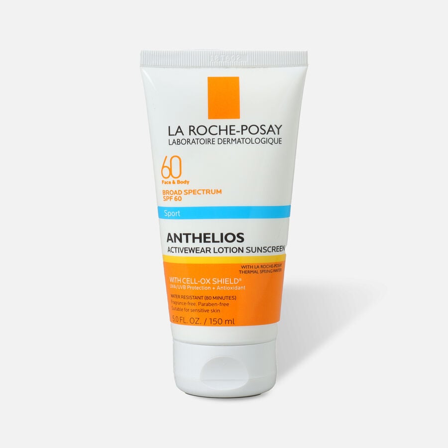 La Roche-Posay Anthelios SPF 60 Activewear Sport Sunscreen Lotion, 5 fl oz., , large image number 0