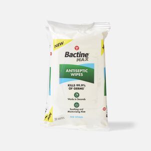 Bactine Max Antiseptic Wipes, 2-Pack