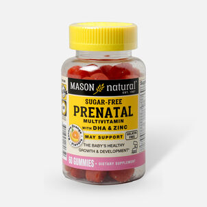 Mason Natural Sugar-Free Gummy Prenatal Multivitamin With DHA and Zinc, 60 ct.