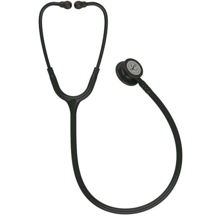 3M Littmann Classic III Stethoscope, Black Tube with Black Edition Chestpiece, 27", , large image number 4