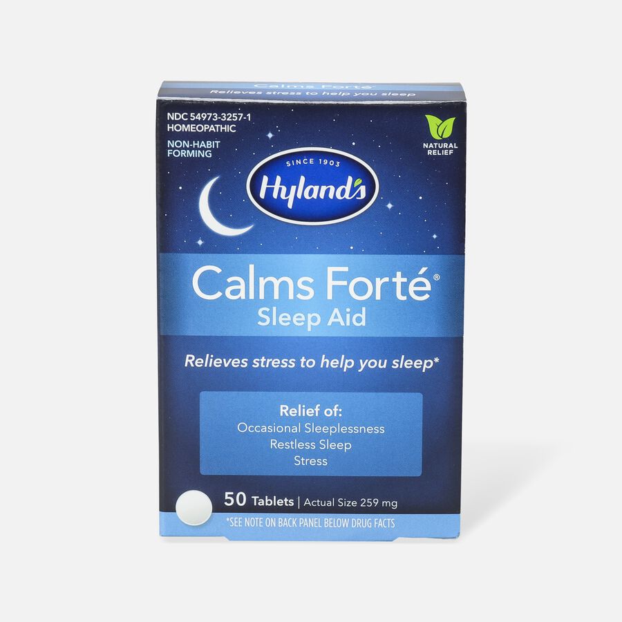 Hyland's Calms Forte Tablets, 50 ct., , large image number 0