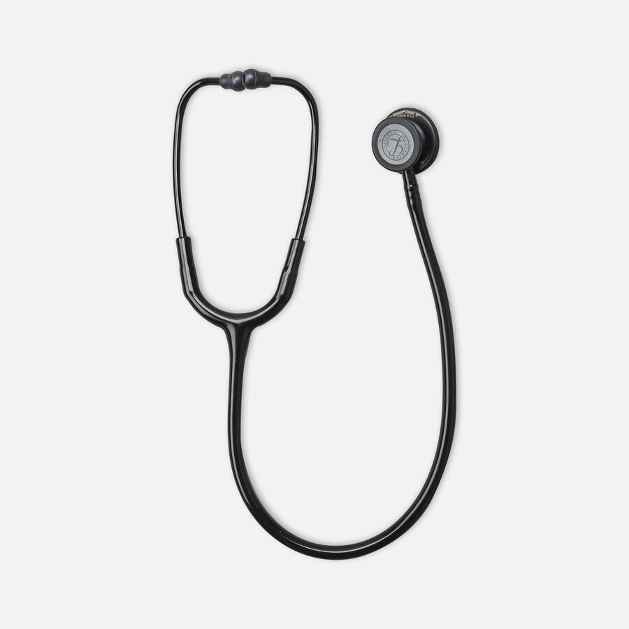 3M Littmann Classic III Stethoscope (5803), Black Tube with Black Edition Chestpiece, 27", , large image number 0
