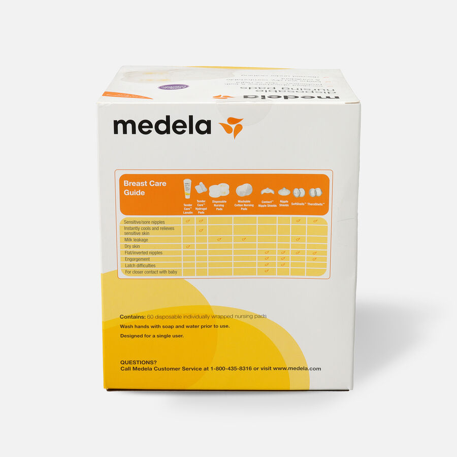 Medela Disposable Nursing Bra Pads, 60 ct., , large image number 1